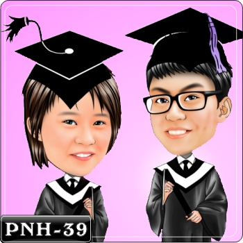 情侶雙人Q版漫畫-PNH-39